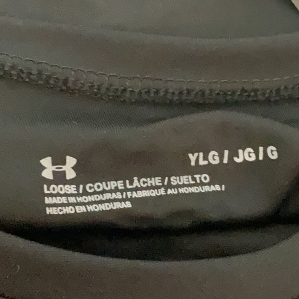 Under Armour Youth Small Black Multicolor Symbol NWT - Picture 8 of 10